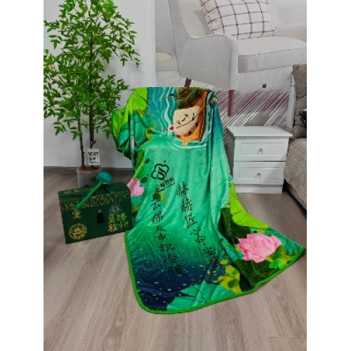 Chất liệu Sherpa Flannel in có thể đảo ngược