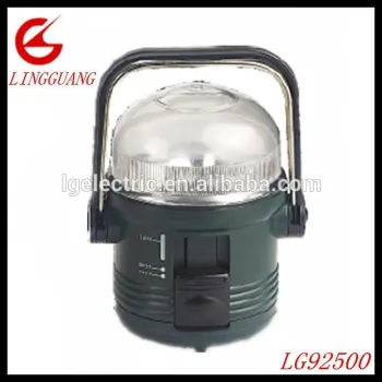 Hand-held 1 bulb camping lantern