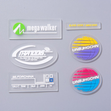 Eco-Friendly Transparent Rubber Patches for Custom Clothing