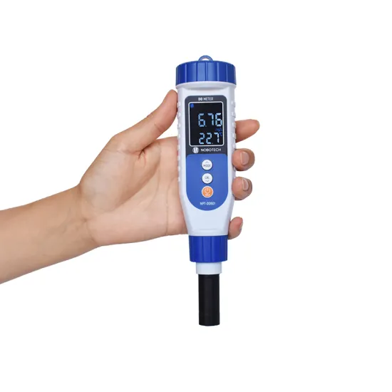 NOBO Pocket Dissolved Oxygen Tester for Aquaculture - Portable DO Meter NPT-DO601