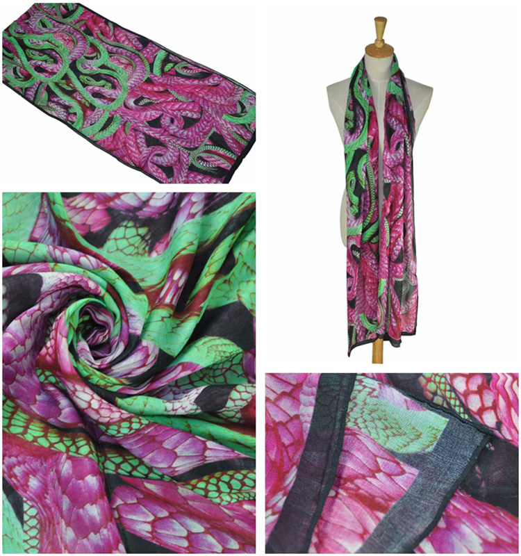 China Silk Modal Women Scarf