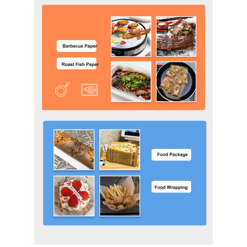Baking parchment paper is suitable for kitchen cooking