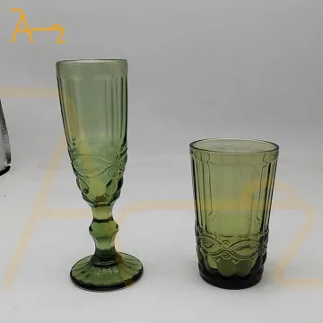 Vintage-Styled Wedding Banquet Wine Glasses: Exclusive New Designs for Party Decor and Goblet Collections