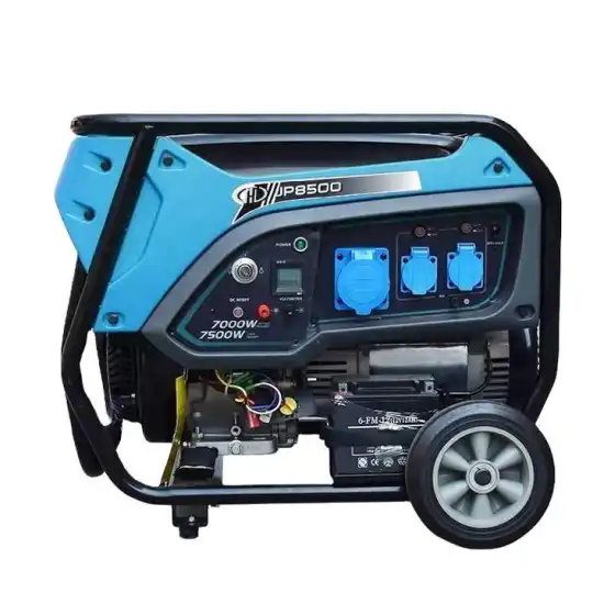 JP8500 7kw 7kva 7000w Open Frame Portable Gasoline Generator 60hz 110/220v