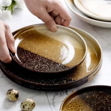 Best Flambed Glazed Gradient Tone Dinnerware Sets as Gifts