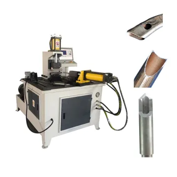 Electric Stainless Steel Pipe Notching Machine - Hydraulic Right Angle Notcher
