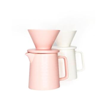 Reda V60 Ceramic Coffee Brewing Giet over set