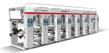 6 color Rotogravure Printing Press machine
