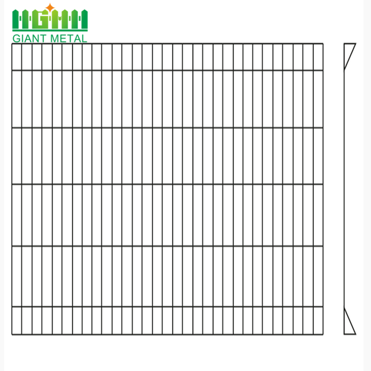 PVC Coated Wire Roll Mesh Fence for Sale