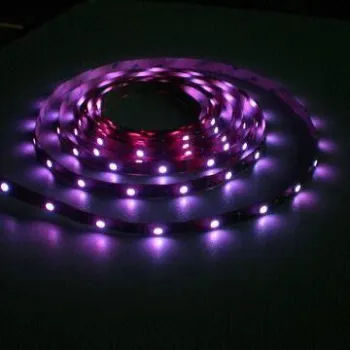 Energy Saving 120 Degree / 1.2a / Dc12v Rgb 5050 Smd Flexible Led Strip Light
