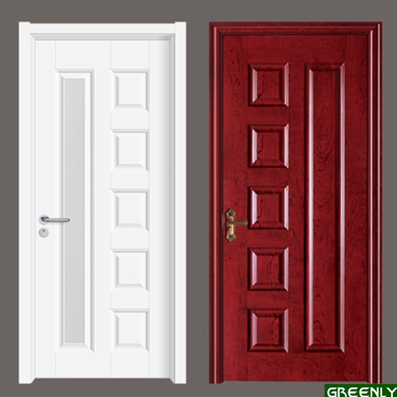 Carved Wooden Doors With Glass