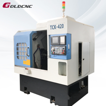 2023 TCK 420 경사 침대 CNC 회전 센터 선반 기계