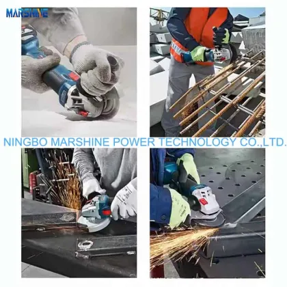 Brushless Motor Cordless Angle Grinder
