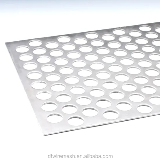 316 Stainless Steel Perforated Metal Mesh Sheets