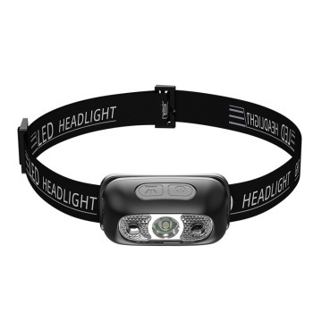 Portable Rechargeable LED Headlamp with Motion Sensor for Outdoor Activities