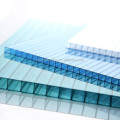 100% virgin material twin wall polycarbonate hollow sheet