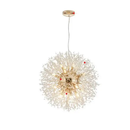 INSHINE Elegant Glass Abstract Pendant Light