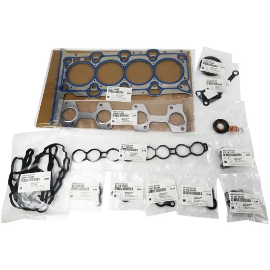 Kia Sorento, Hyundai Santa Fe, IX35, and Tucson Engine Overhaul Full Gasket Kit (Part Number: 20910-2fu01, 20910-2fu01) for D4HB Models