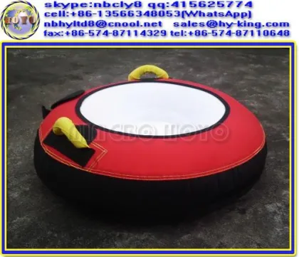 Inflatable mount snow tubing , pvc winter tubes , winter snow tubes