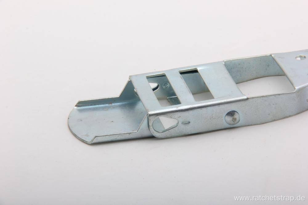 White Zinc Plated Over Center Buckle of 800kgs Strength