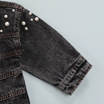 Cardigan in denim giacca da bambino