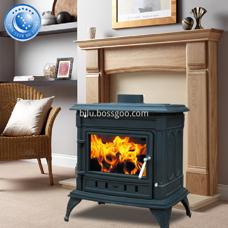 14KW Cast Iron Modern Wood Burners