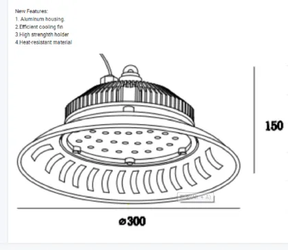 Internation Approved Surge Protection High Bay Light