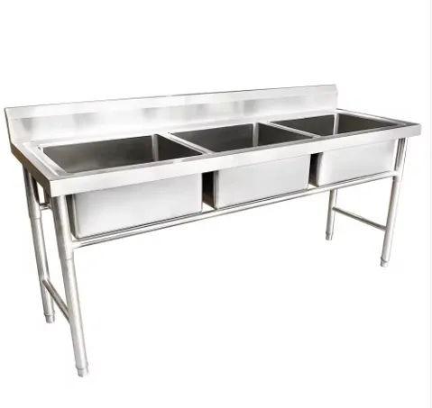 Export Quality Luxury Kitchen Wash Basins: Stainless Steel Design Options with Knee-Operated Technology