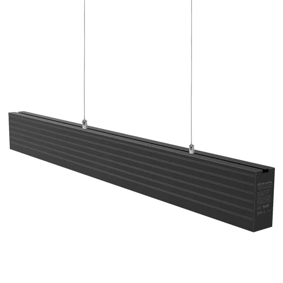 Customizable Indoor Batten LED Linear Light Fixtures: 20W, 40W, 50W, and 60W Aluminium Options - Linkable Design
