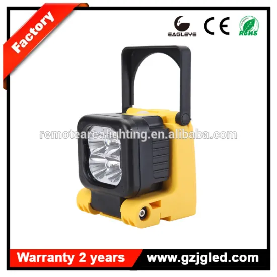 12w 1000Lm hand held rechargeable magnetic task light