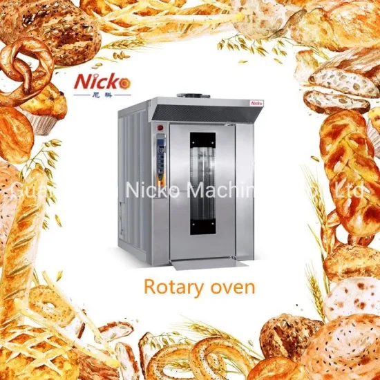 Commercial Electric Baking Oven 16-Tray Rotary Rack Oven for Sale