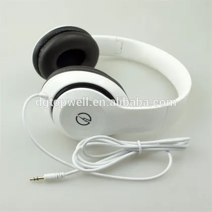 custom pantone folding wired headphone