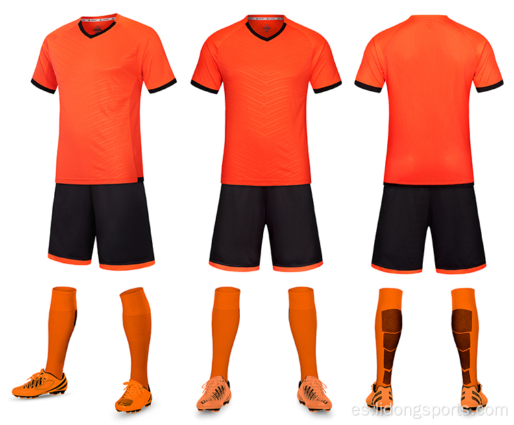 Uniformes de fútbol deportivo para hombres más vendidos ropa de fútbol