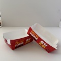 Embalagem de frango de fast food elegante