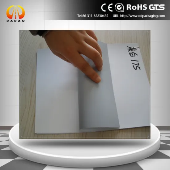 PET grey white film for inkjet printing advertisement