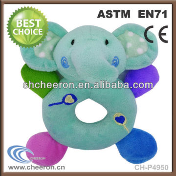 Plush rattle toys Plush elephant rattle toy