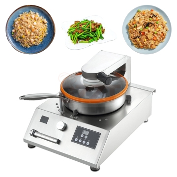 Intelligent Cooking Robot: 1.8kg Automatic Wok Machine for Commercial Use