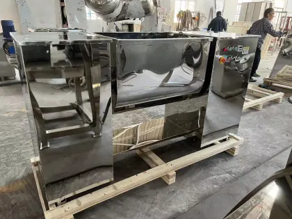 Trough mixer Type Industrial Wet Blender Powder machine