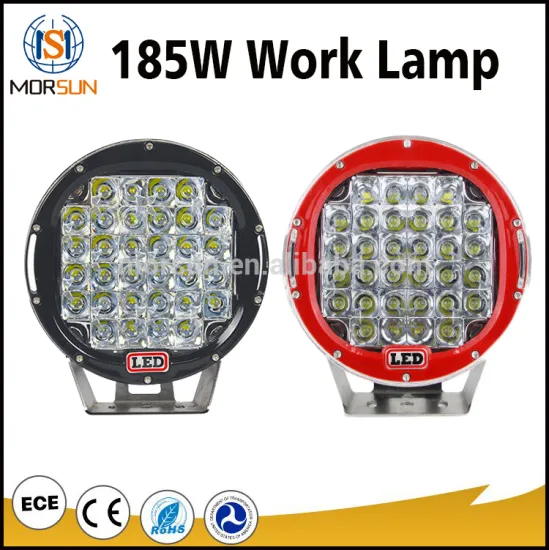 RED 185W led work light spot flood beam working light offroad led work light 185w