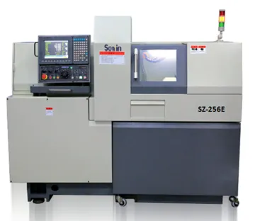 Swiss Type CNC Automatic Lathe Dual Spindles