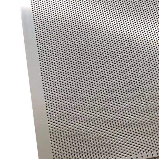 Versatile Punched Hole Filter Panels Microperforated Filtration Plates Heavy-Duty Media Industrial Grade Perforated Filters
