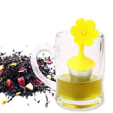 Fine Mesh Tea Balls Infuser with Drip Tray