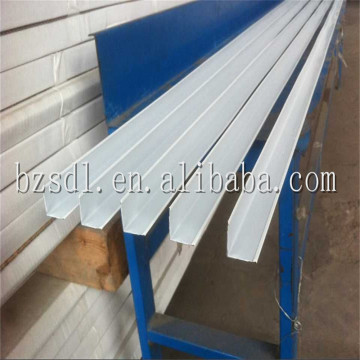 Hebei Langfang white galvanized steel ceiling grid components/corner Angle