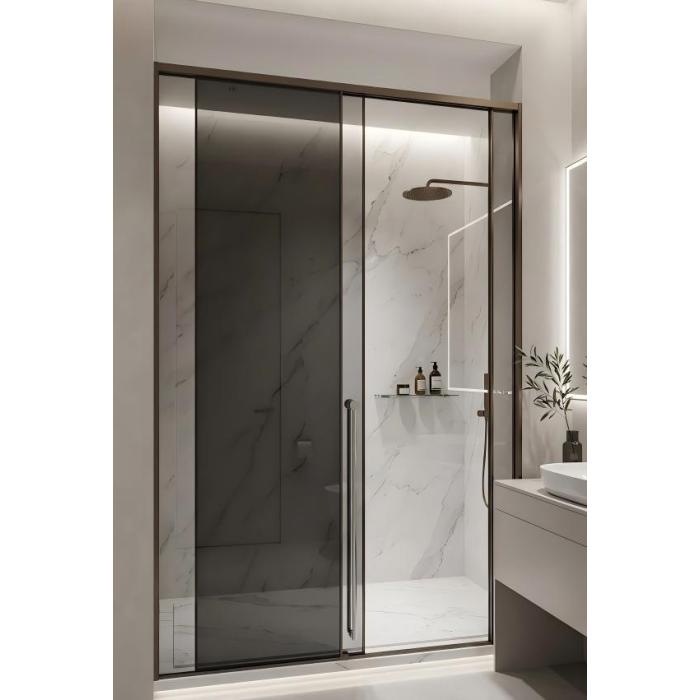 Gabinete de chuveiro panorâmico de estrutura fina Y995 para hotel