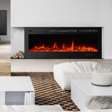 1m 3D 64color RGBW water vapor steam fireplace