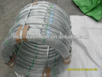 Oval Galvanized Steel Wire(Manufactory)