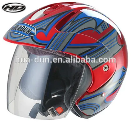 HuaDun abs shell helmet,open face helmet for racing helmet HD-50K