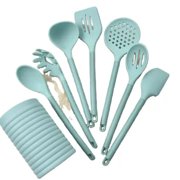 7-Piece Kitchen Tools Set: Heat-Resistant Gadgets, Spatulas, Non-Stick Utensils, and Silicone Kitchenware for Cooking and Baking