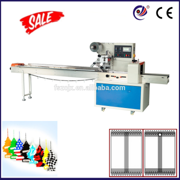 hot selling car air fresheners papers flow pack machine
