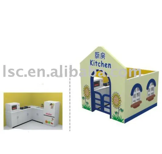 Pretend kitchen play set